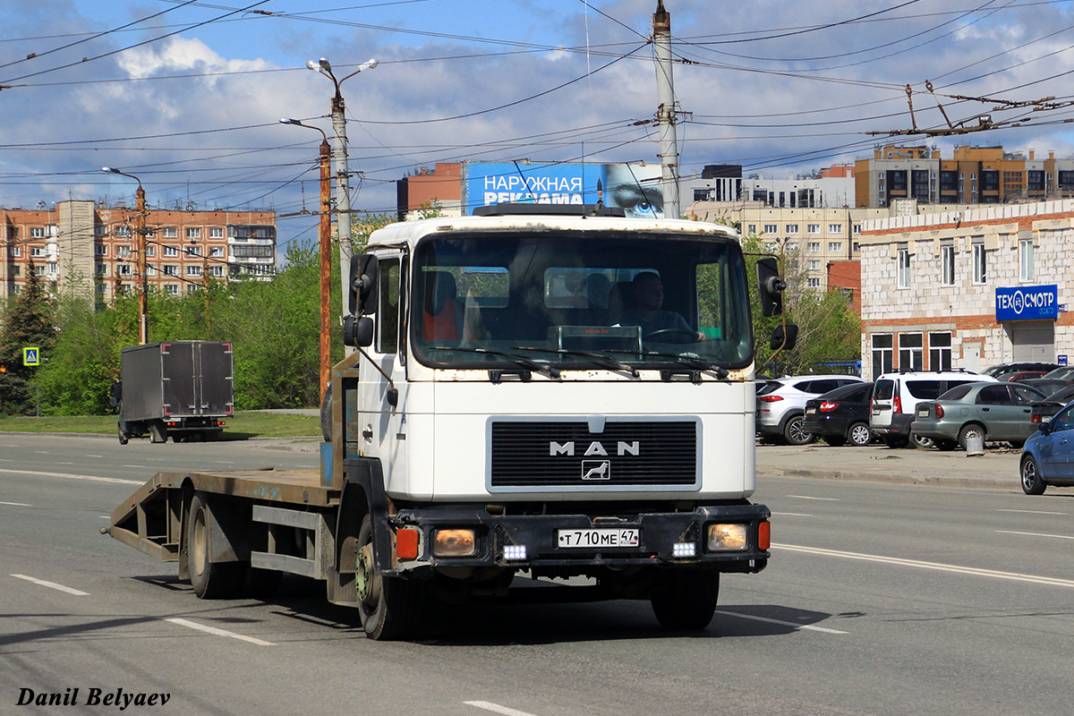 Челябинская область, № Т 710 МЕ 47 — MAN M2000 (общая модель)