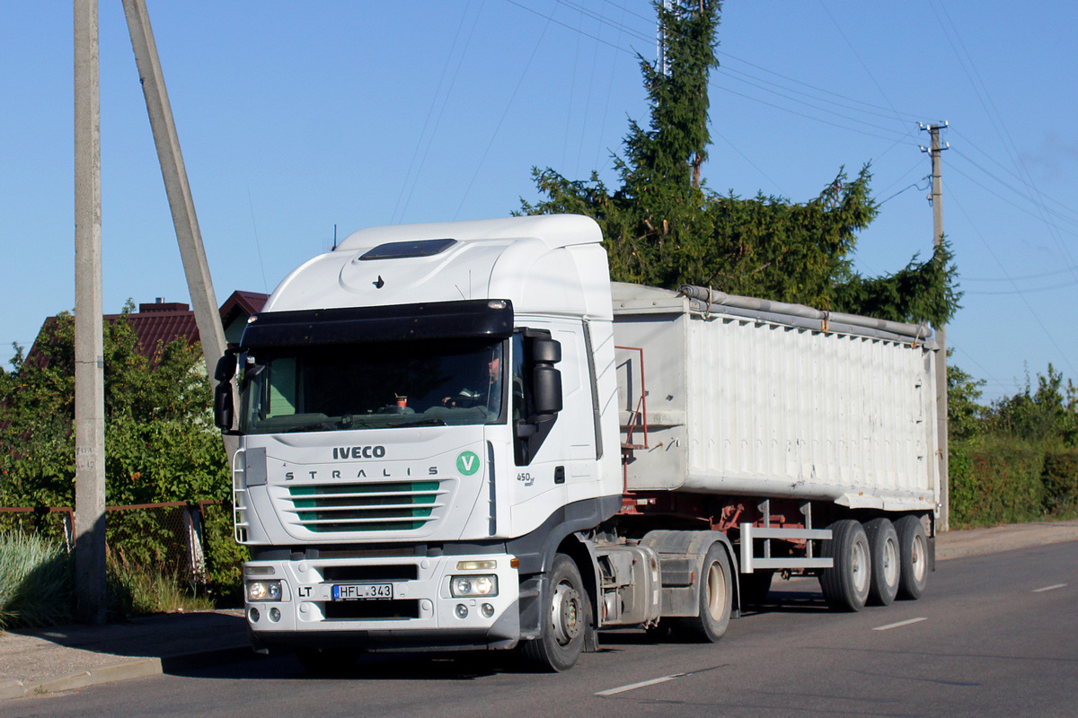 Литва, № HFL 343 — IVECO Stralis ('2002) 450