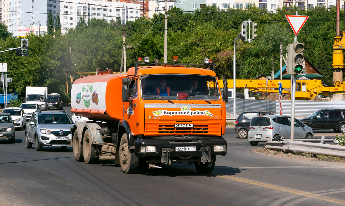 Башкортостан, № М 221 МТ 102 — КамАЗ-65115-62