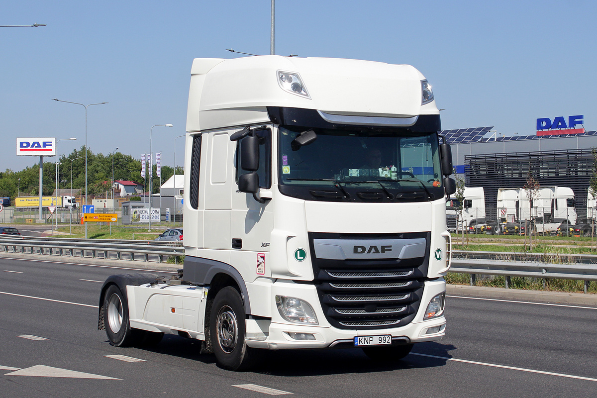 Литва, № KNP 992 — DAF XF Euro6 FT