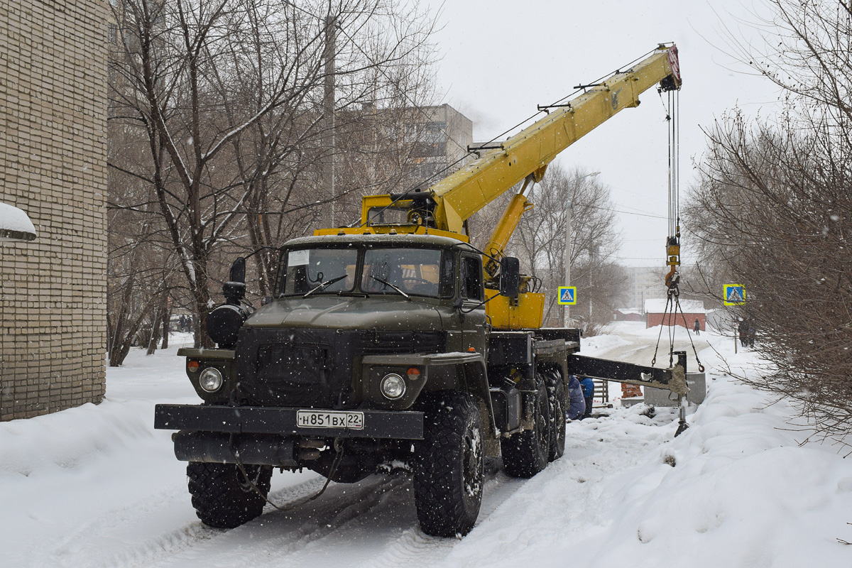 Алтайский край, № Н 851 ВХ 22 — Урал-4320-10