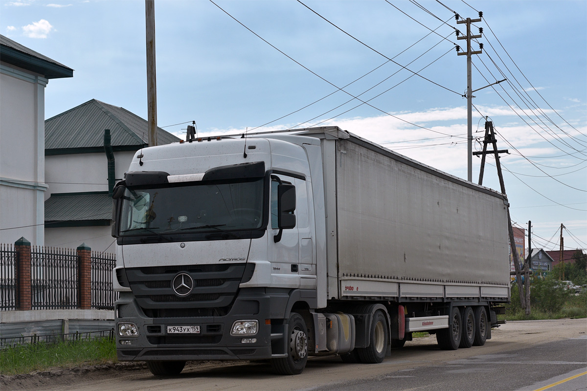 Пермский край, № К 943 УХ 159 — Mercedes-Benz Actros '09 1844 [Z9M]