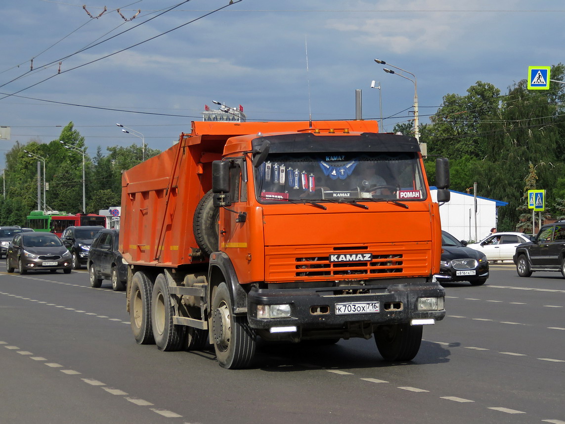 Татарстан, № К 703 ОХ 716 — КамАЗ-65115 [651150]