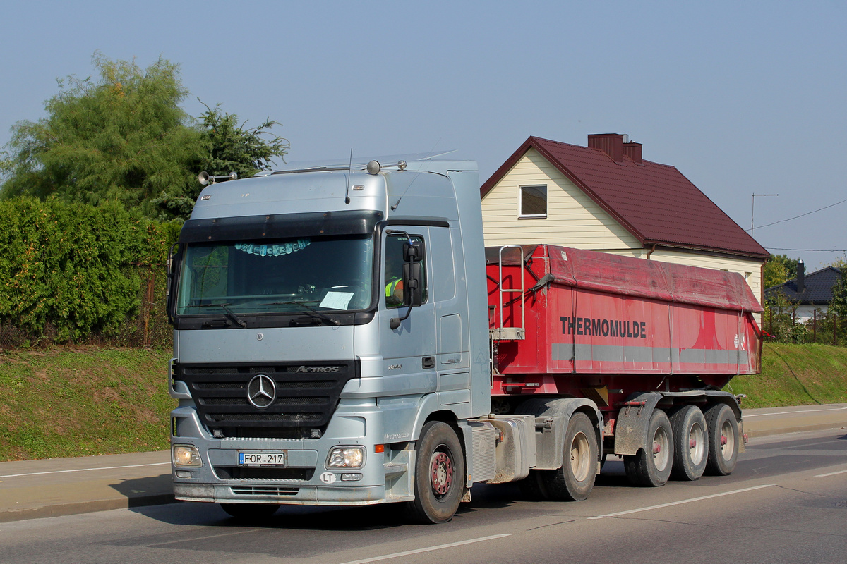 Литва, № FOR 217 — Mercedes-Benz Actros ('2003) 1844