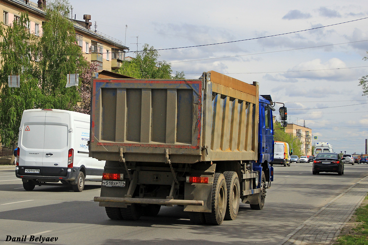 Челябинская область, № У 518 ХР 174 — Shaanxi Shacman F3000 SX325x