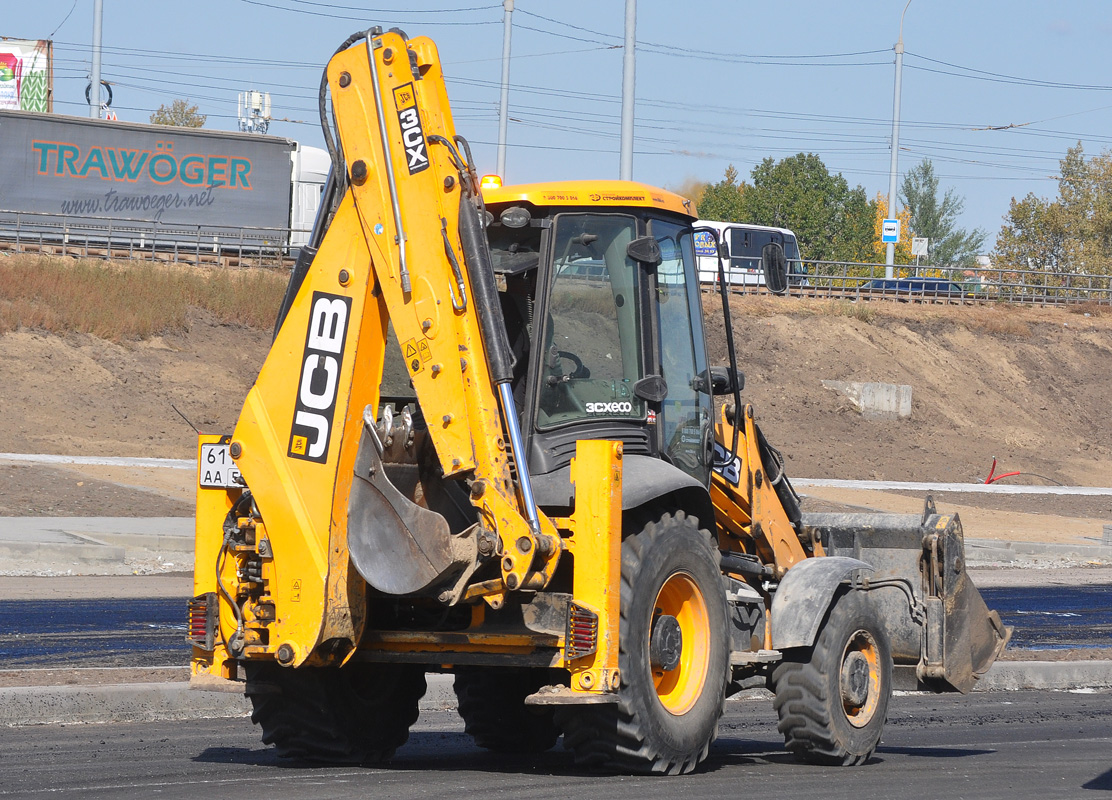 Омская область, № 6116 АА 55 — JCB 3CX