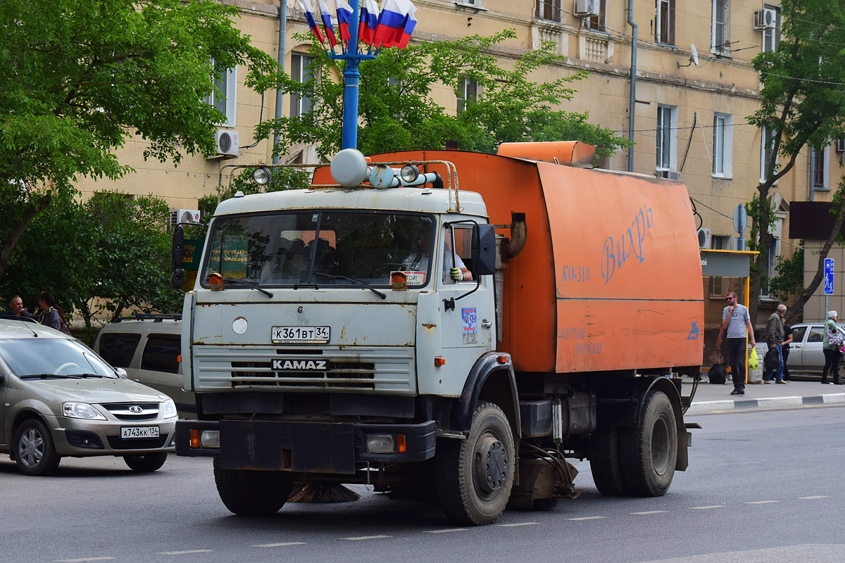 Волгоградская область, № 1025 — КамАЗ-43253-15 [43253R]