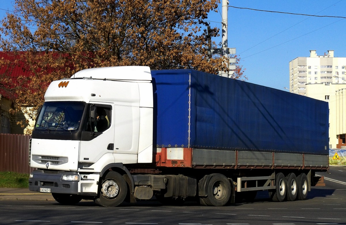 Минск, № АО 9407-7 — Renault Premium ('2006)