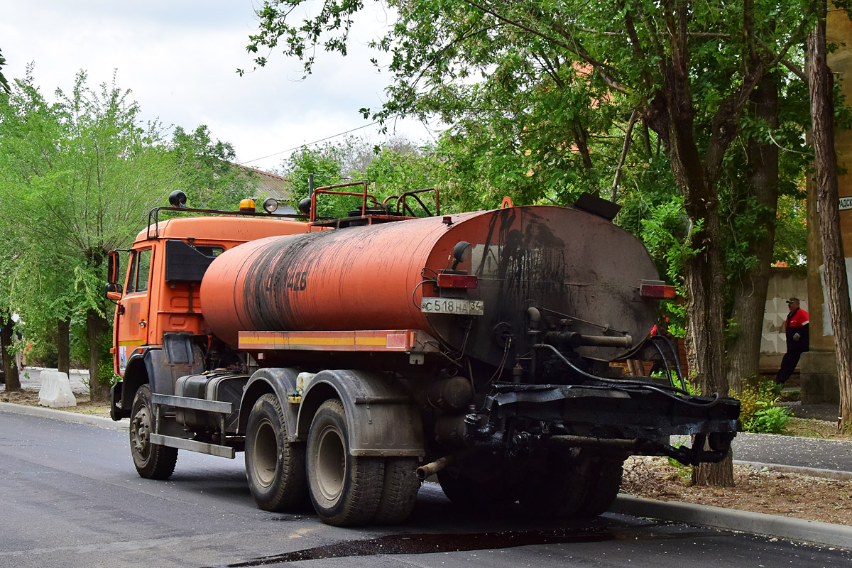 Волгоградская область, № С 518 НА 34 — КамАЗ-65115-62