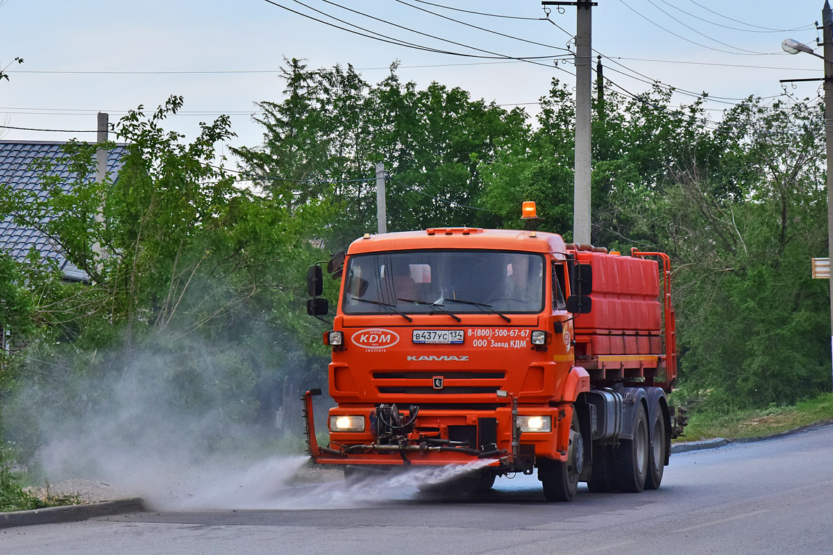 Волгоградская область, № В 437 УС 134 — КамАЗ-65115-42