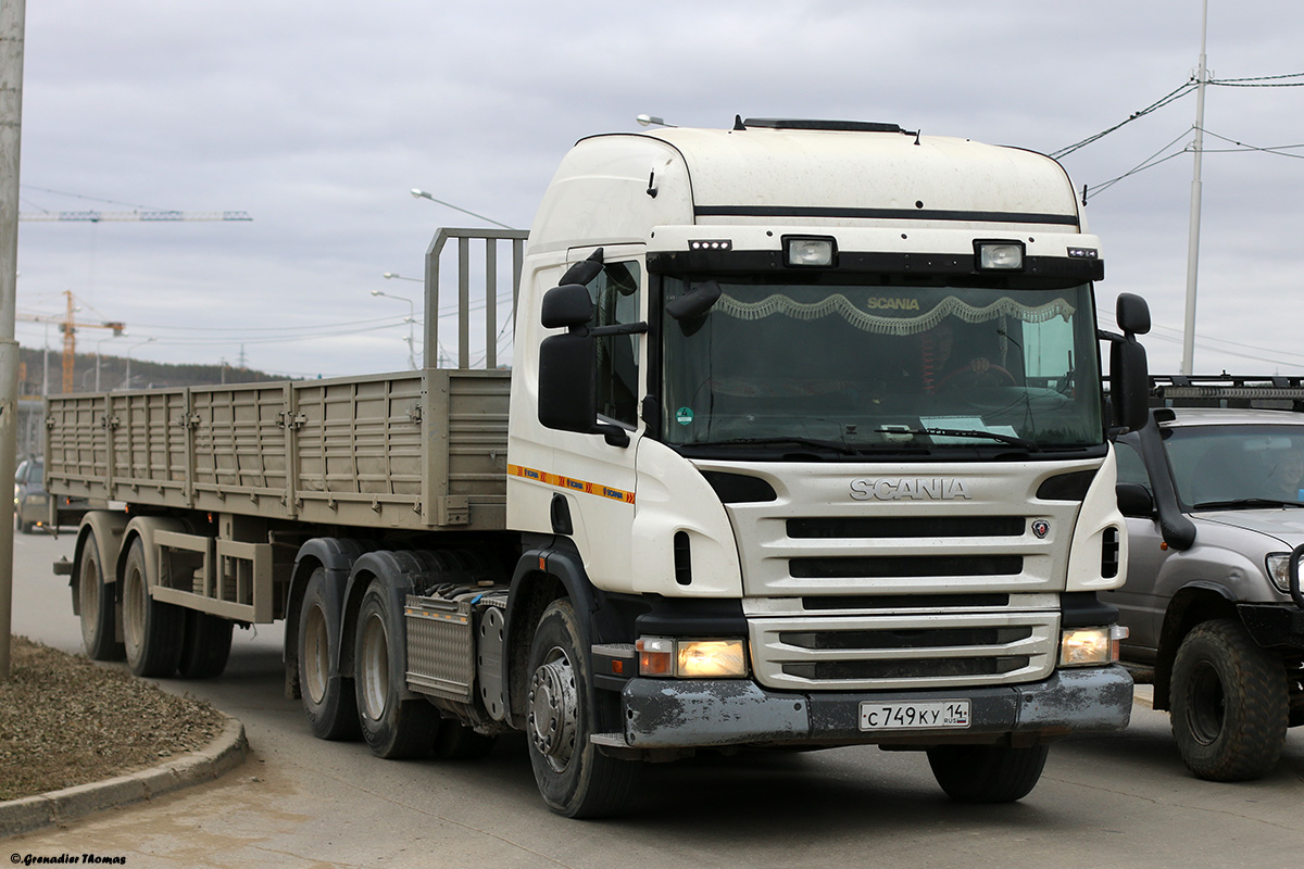 Саха (Якутия), № С 749 КУ 14 — Scania ('2011) P400