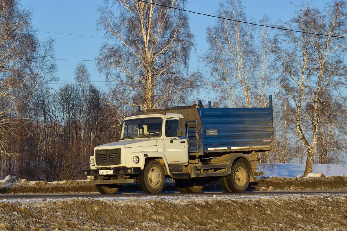 Алтайский край, № А 535 АВ 122 — ГАЗ-3309