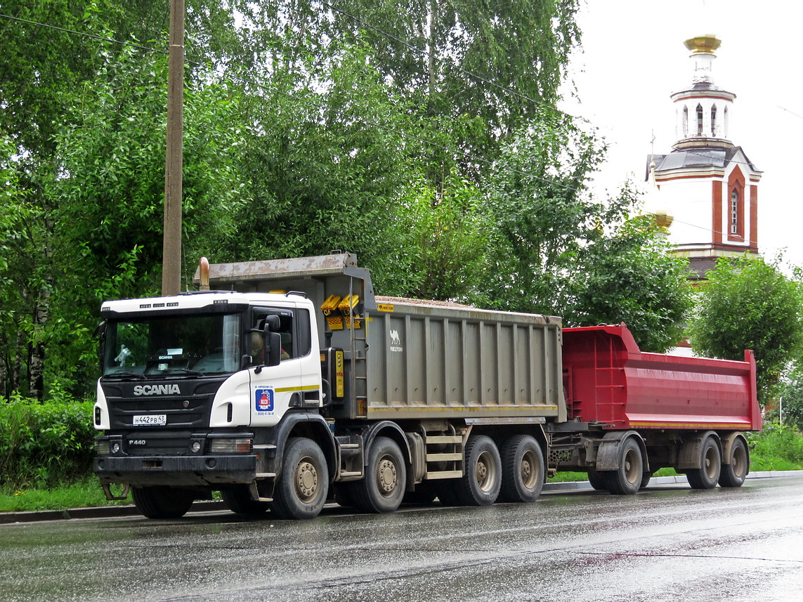 Кировская область, № Н 442 РВ 43 — Scania ('2011) P440