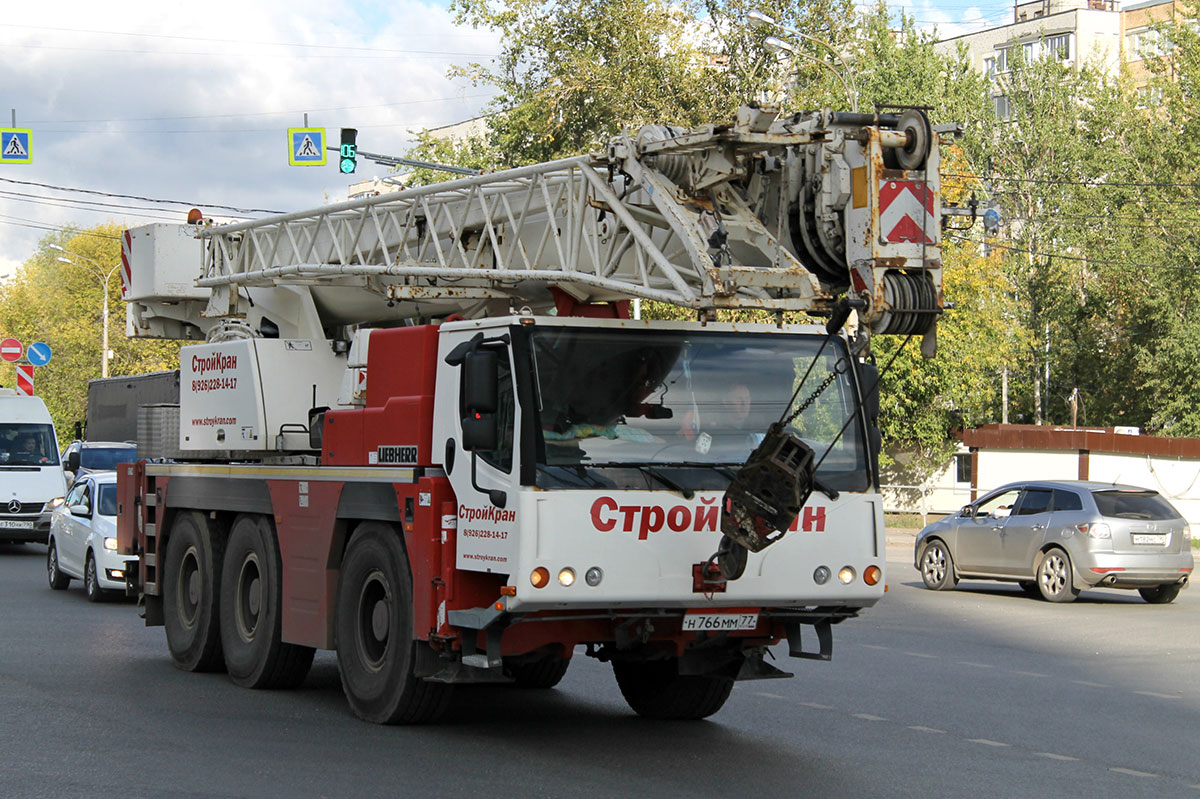 Москва, № Н 766 ММ 77 — Liebherr (общая модель)