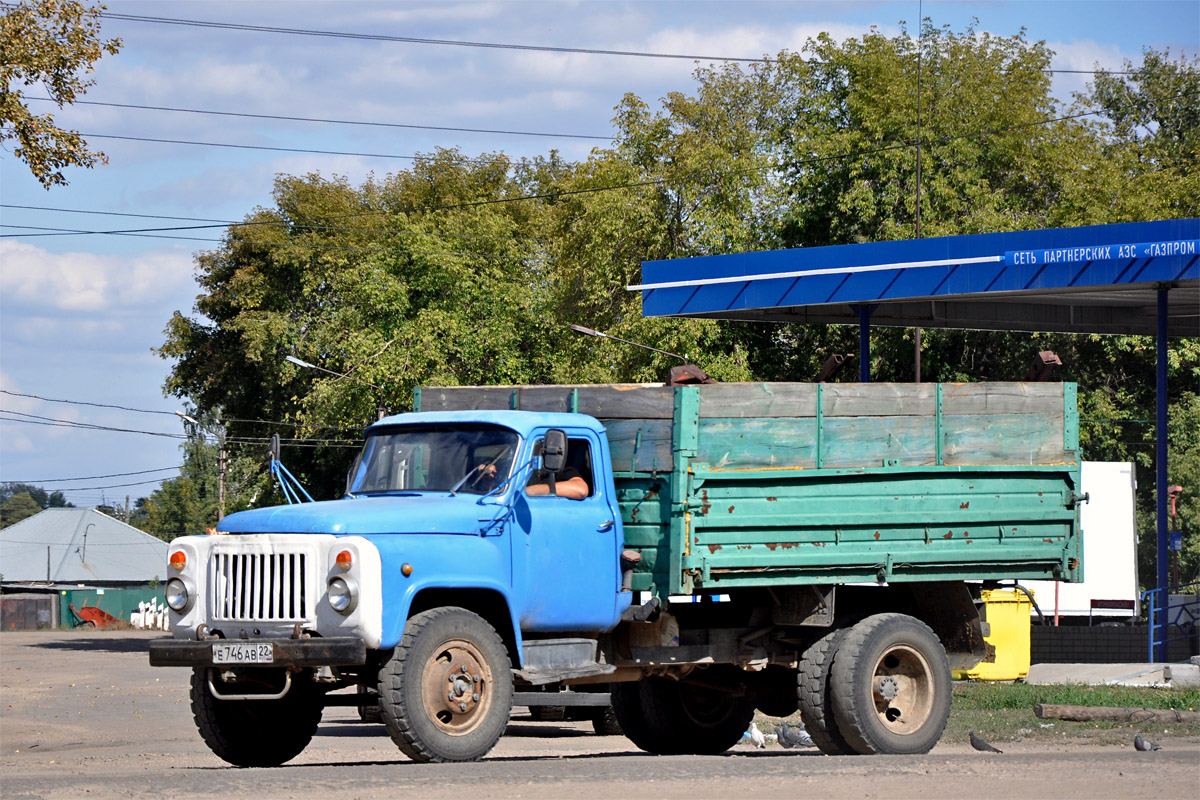 Алтайский край, № Е 746 АВ 22 — ГАЗ-53-14, ГАЗ-53-14-01