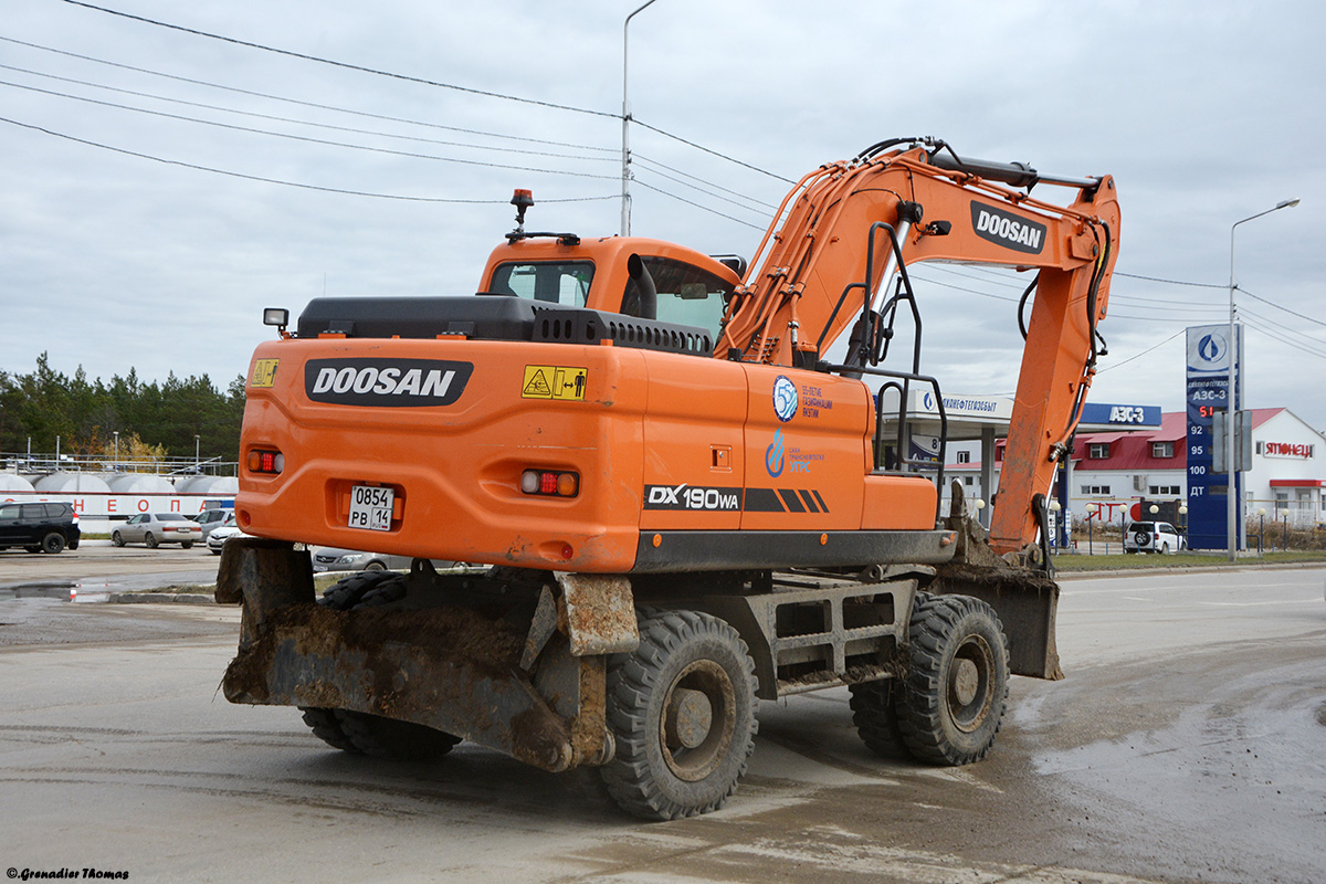 Саха (Якутия), № 0854 РВ 14 — Doosan DX190W