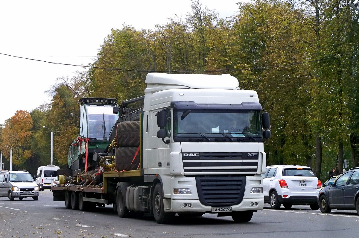 Гомельская область, № АН 4577-3 — DAF XF105 FT