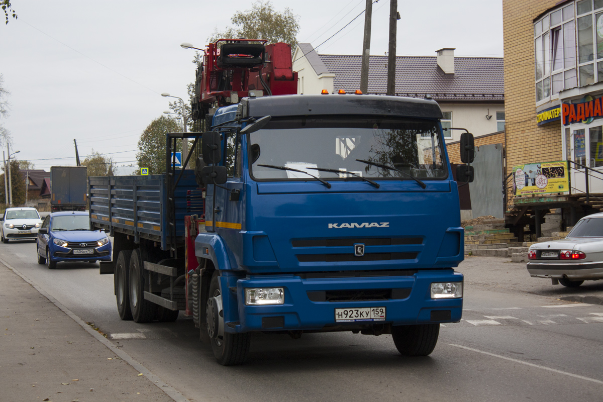 Пермский край, № Н 923 КУ 159 — КамАЗ-65117 (общая модель)