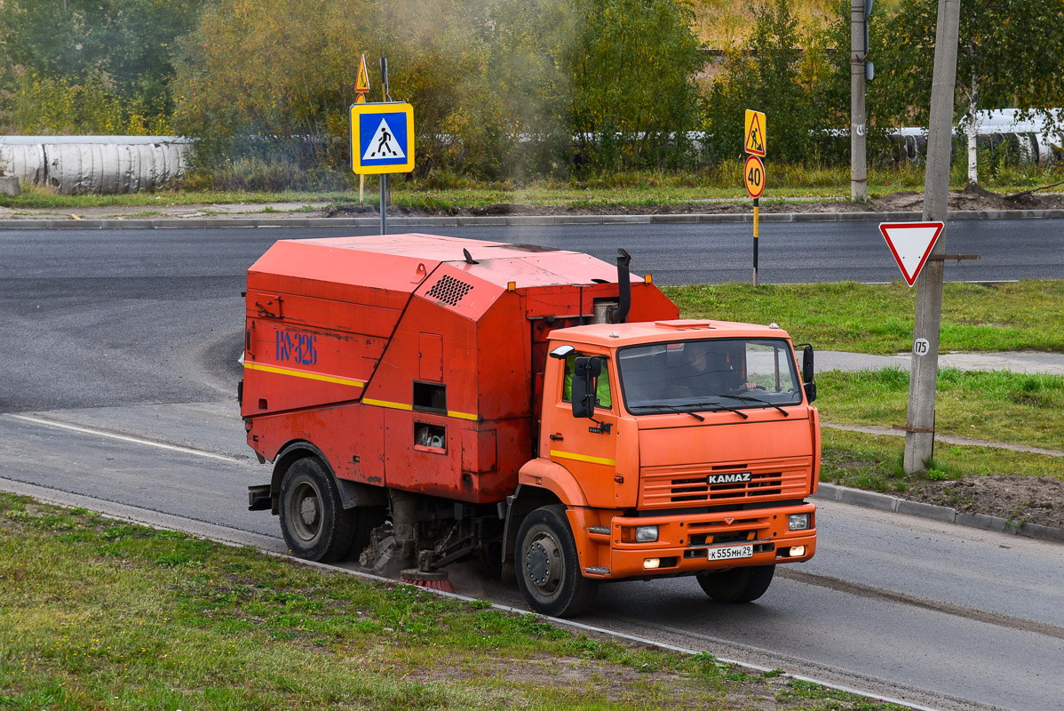 Архангельская область, № К 555 МН 29 — КамАЗ-53605-62