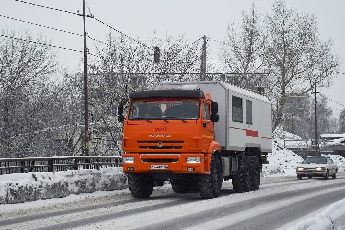 Алтайский край, № А 966 РС 122 — КамАЗ-43118-50