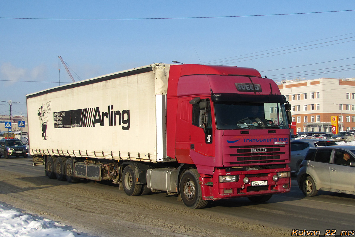 Алтайский край, № Х 022 НО 22 — IVECO EuroStar