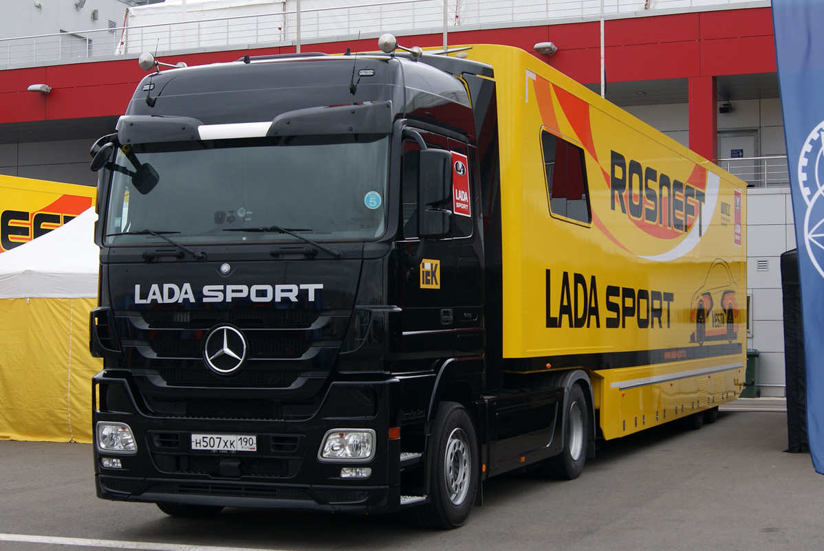 Самарская область, № Н 507 ХК 190 — Mercedes-Benz Actros ('2009)