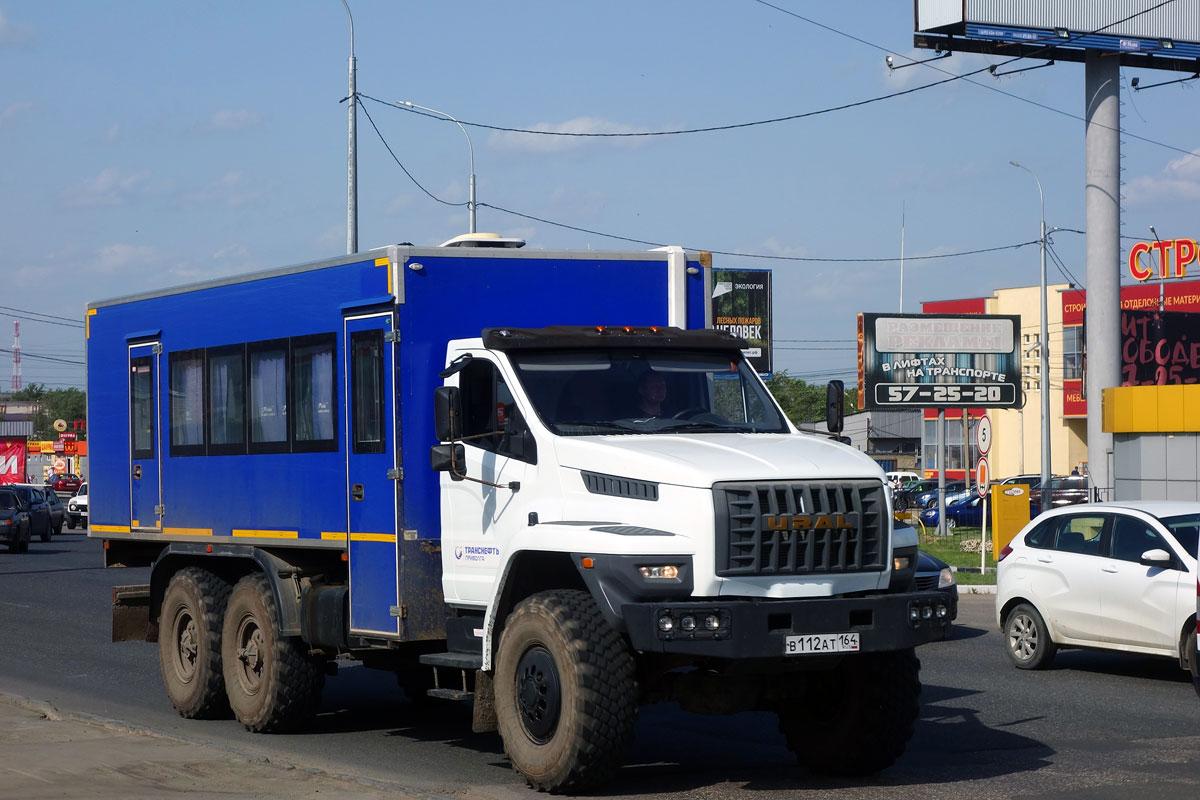 Саратовская область, № В 112 АТ 164 — Урал NEXT 4320-74