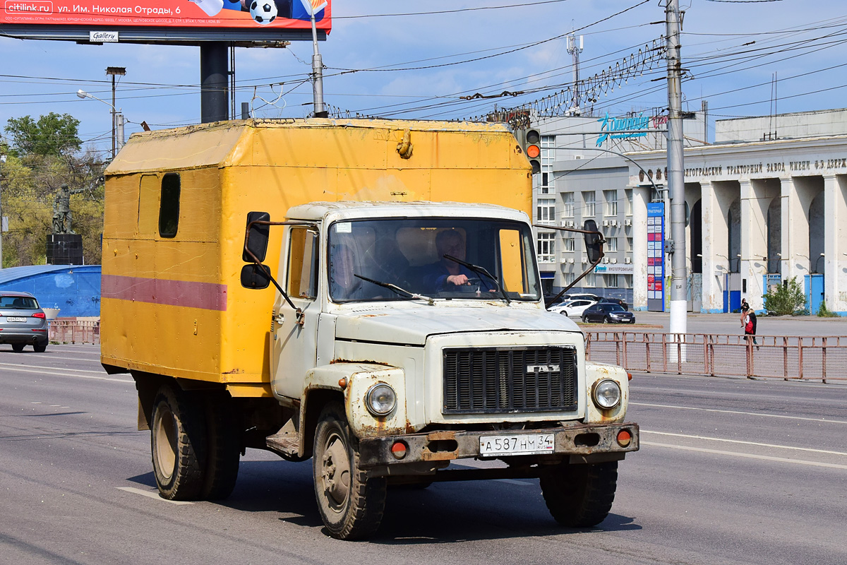 Волгоградская область, № А 587 НМ 34 — ГАЗ-3307