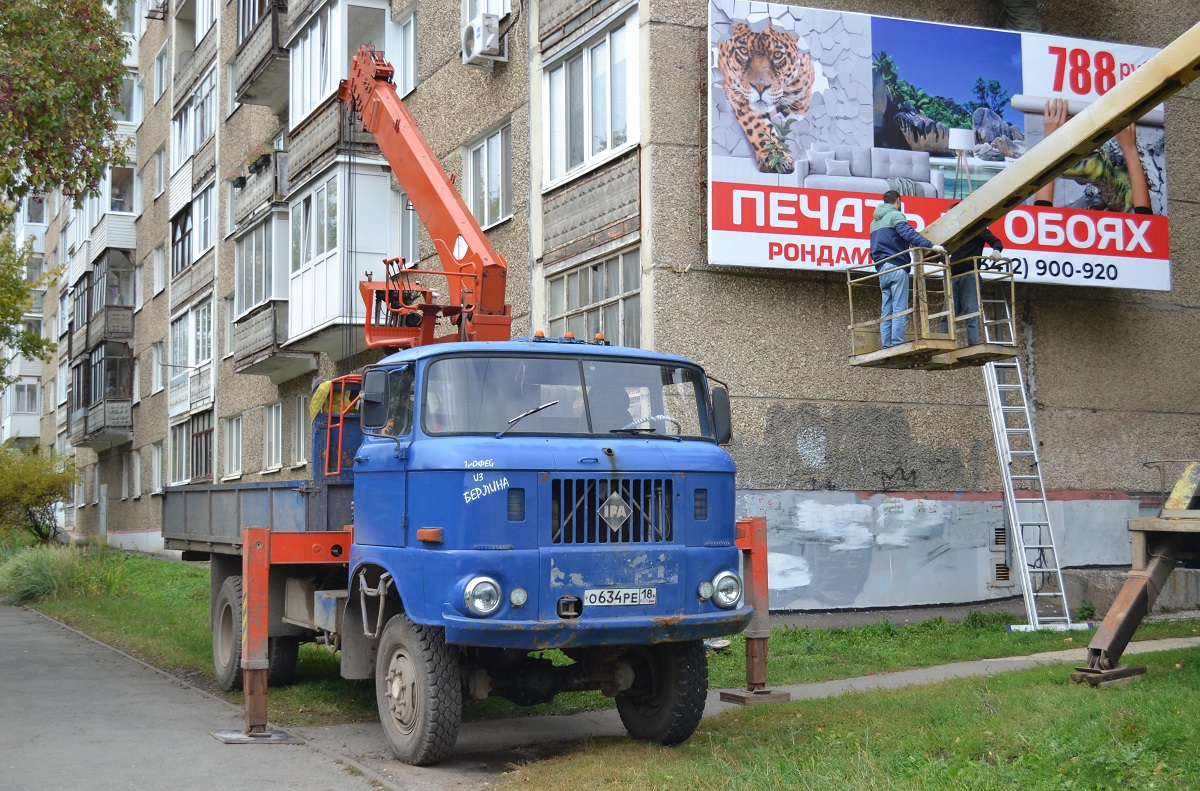 Удмуртия, № О 634 РЕ 18 — IFA W50L/L