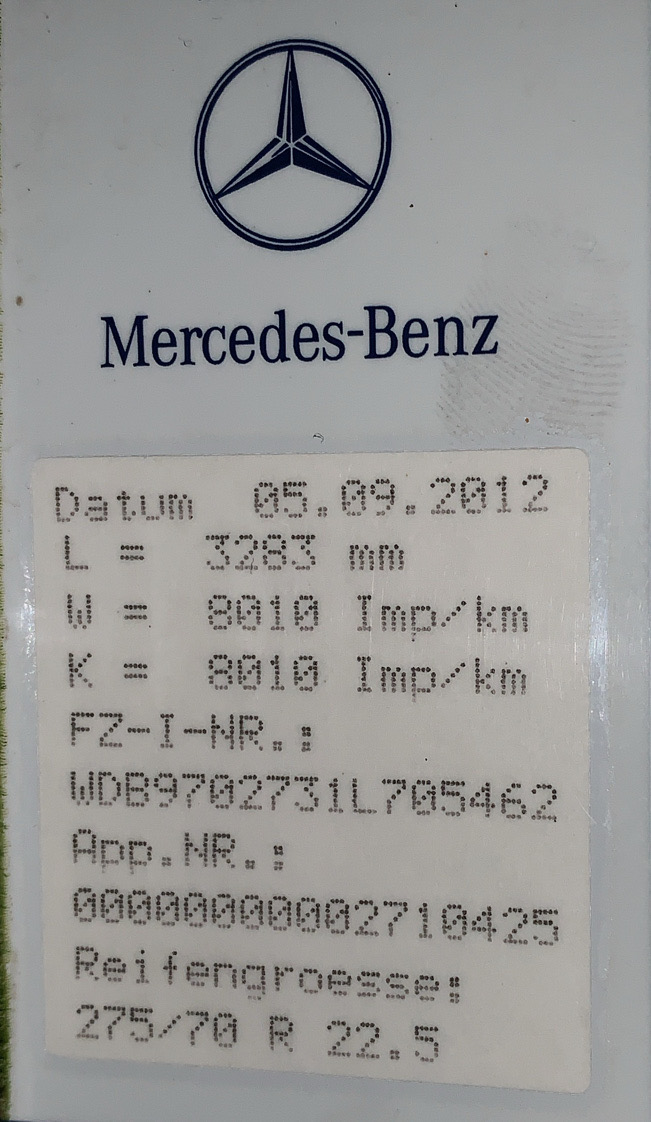 Чувашия, № В 229 ХО 21 — Mercedes-Benz Atego 1523