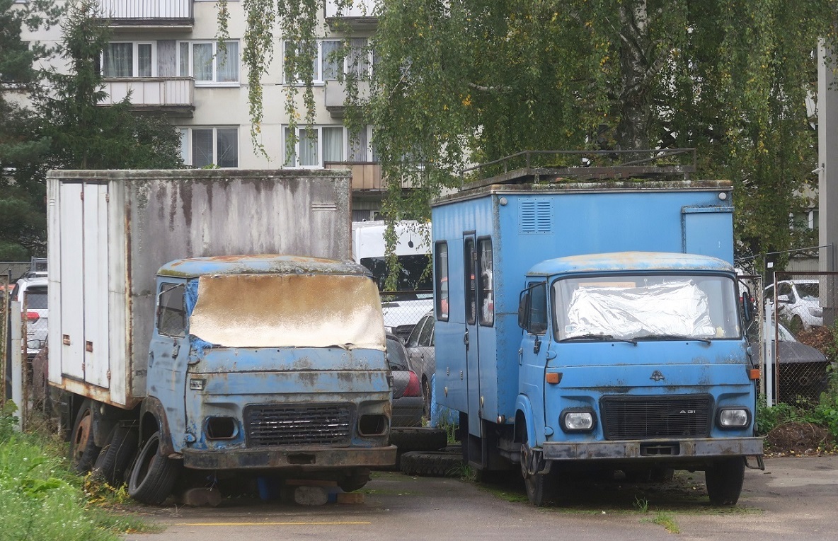 Латвия — Автомобили без номеров