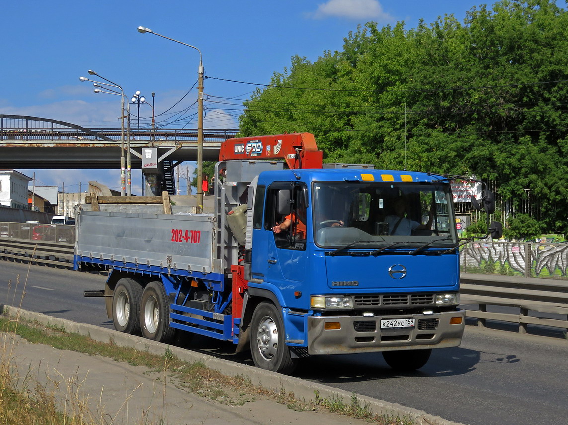 Пермский край, № К 242 УС 159 — Hino FR