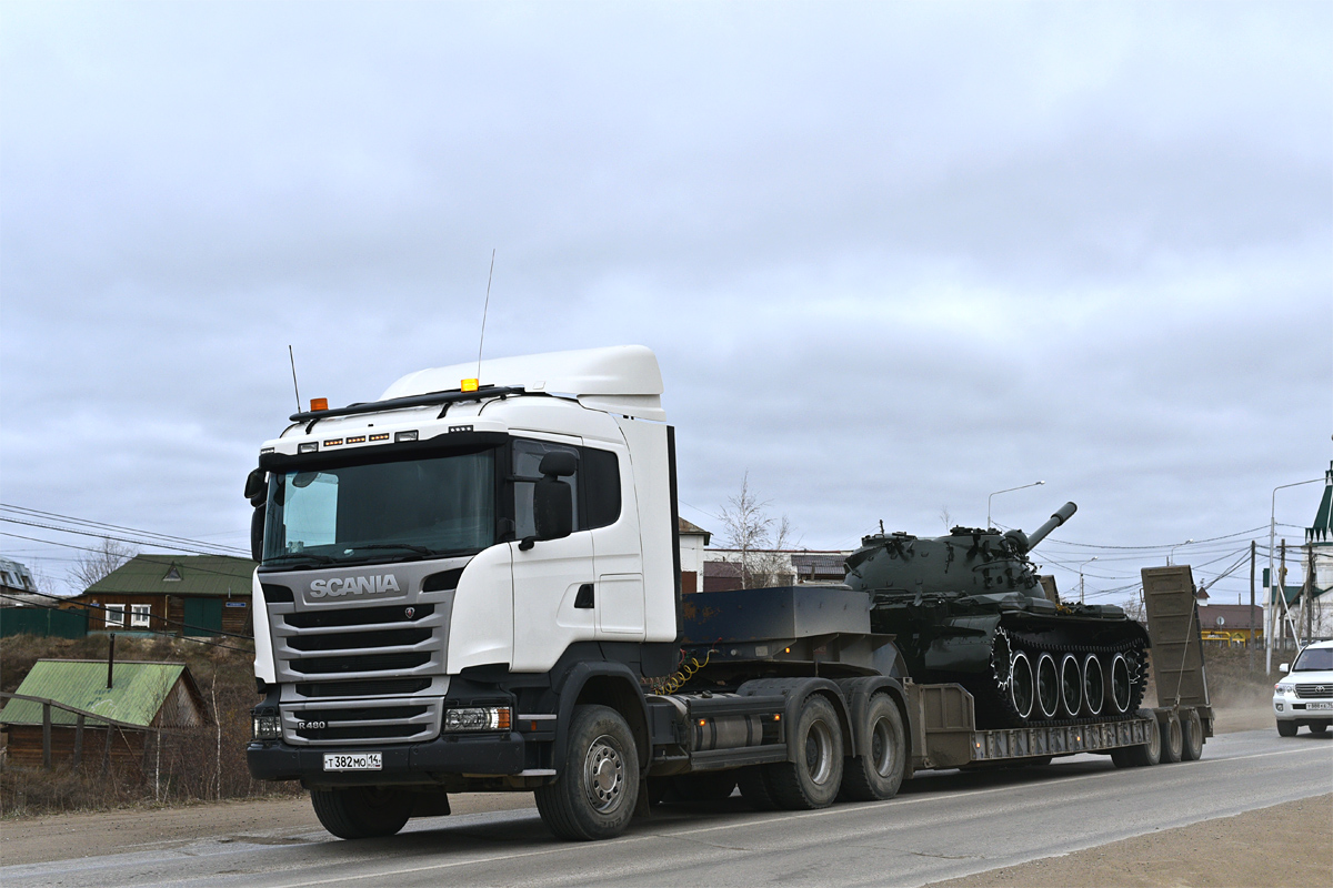 Саха (Якутия), № Т 382 МО 14 — Scania ('2013) R480