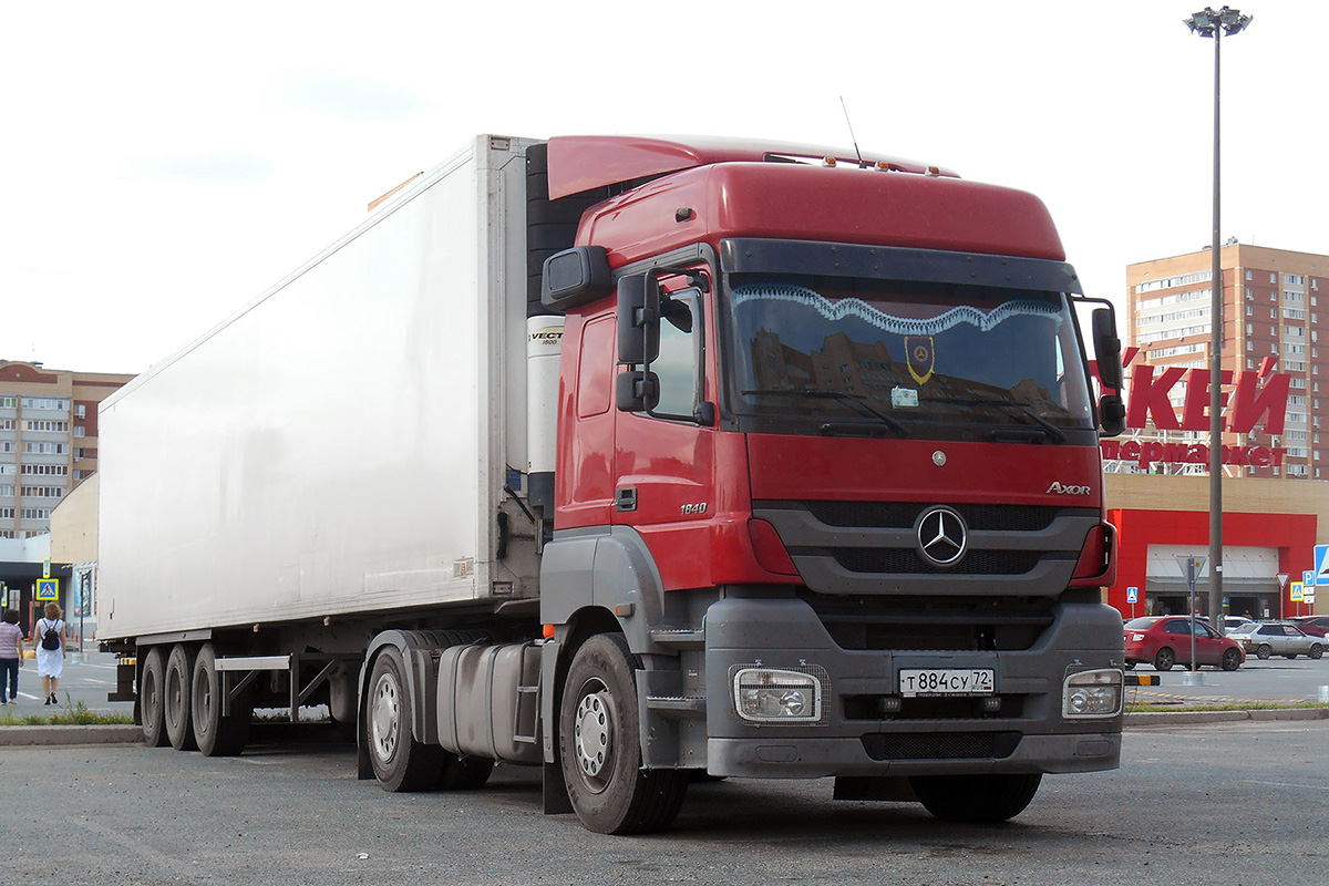 Тюменская область, № Т 884 СУ 72 — Mercedes-Benz Axor 1840