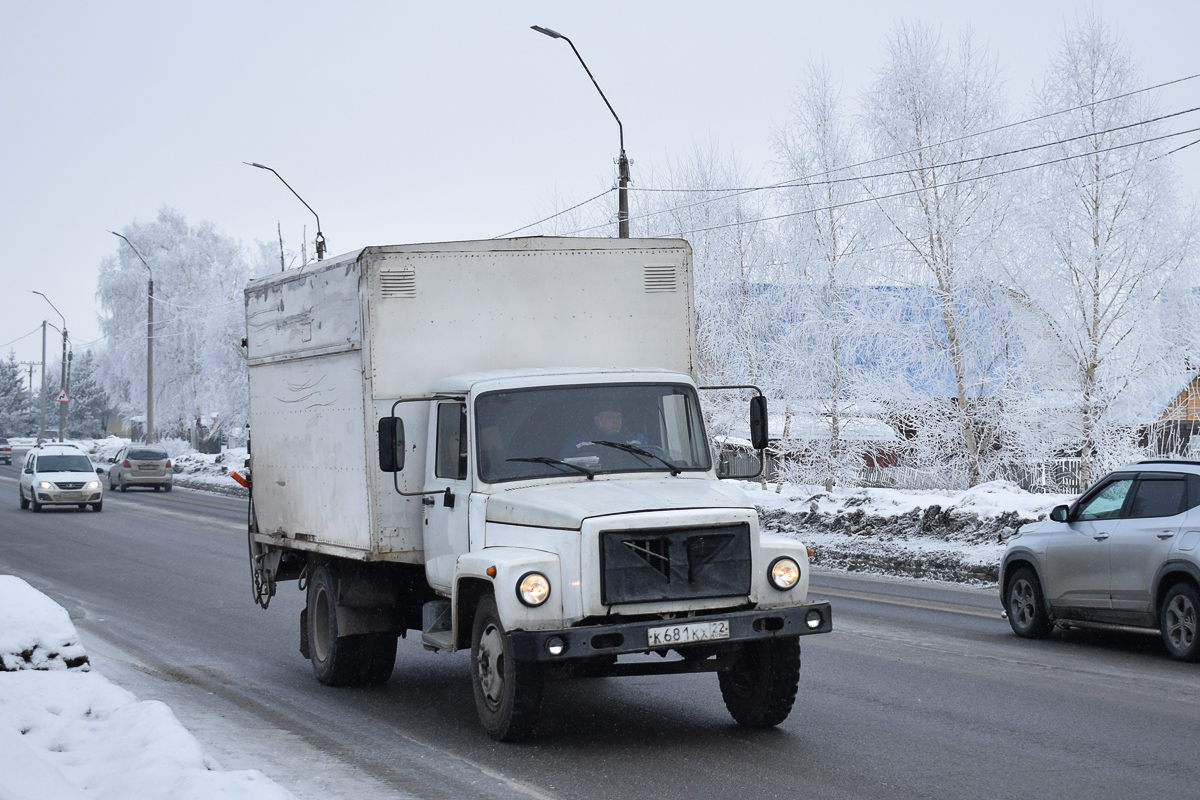 Алтайский край, № К 681 КХ 22 — ГАЗ-3307