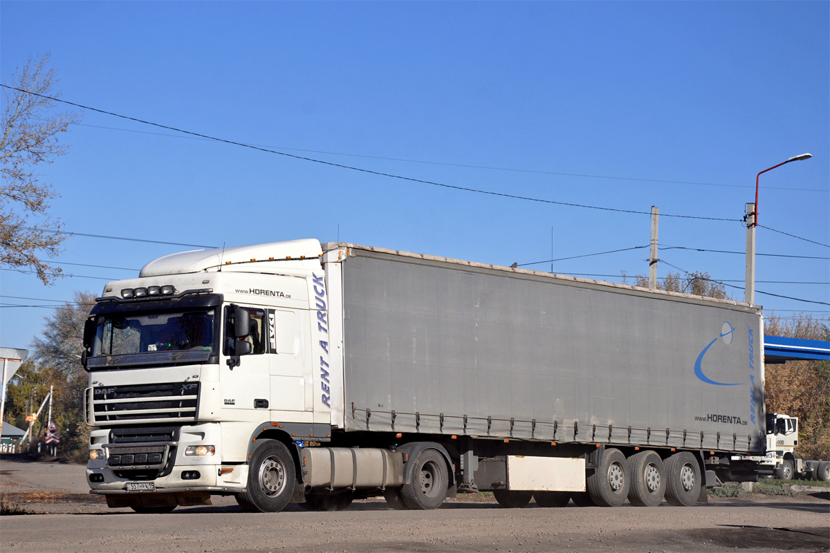 Северо-Казахстанская область, № 557 HRA 15 — DAF XF105 FT