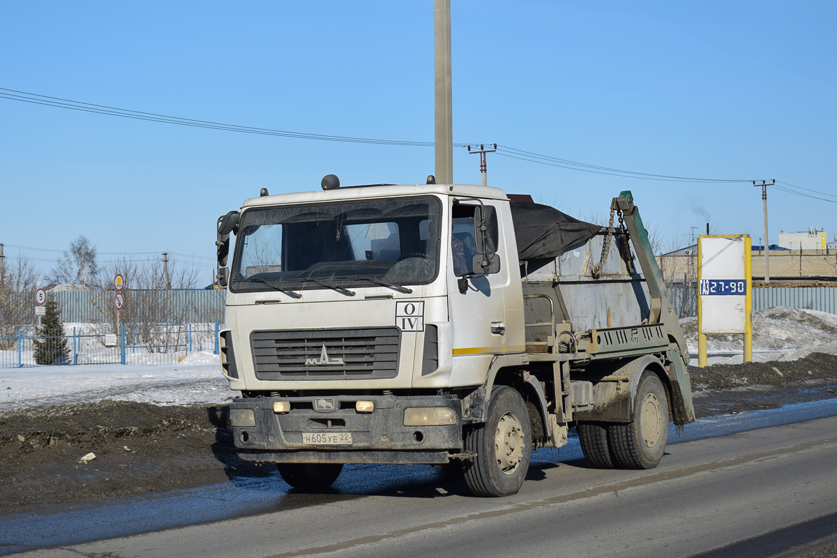 Алтайский край, № Н 605 УЕ 22 — МАЗ-5550B2