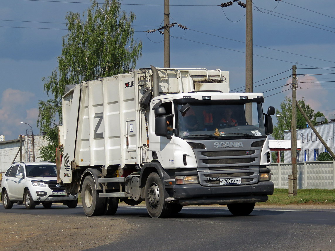 Кировская область, № С 700 РА 43 — Scania ('2011) P250