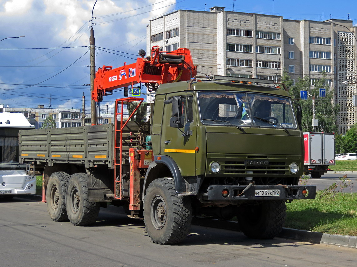 Кировская область, № М 123 УК 190 — КамАЗ-43118-13 [43118N]