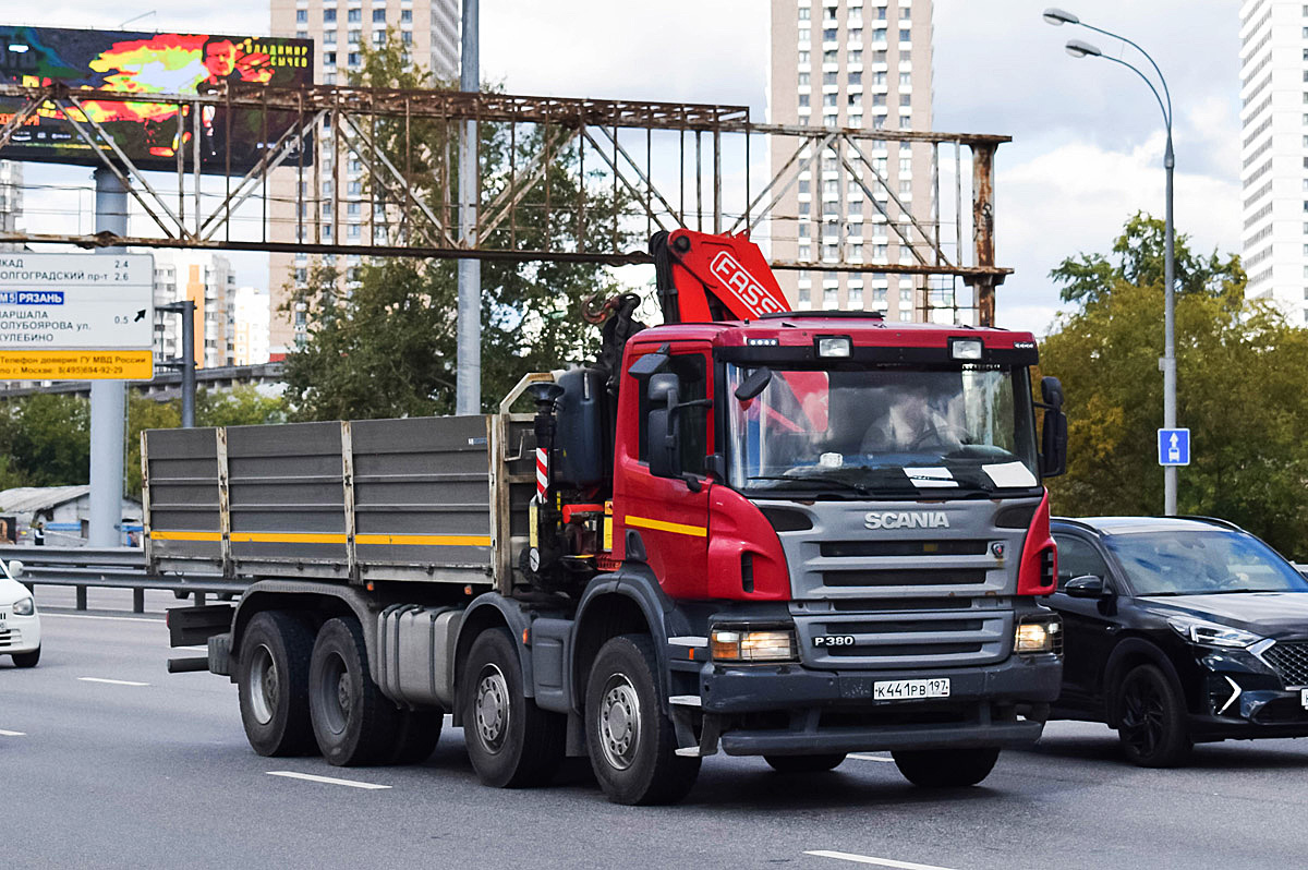 Московская область, № К 441 РВ 197 — Scania ('2004) P380