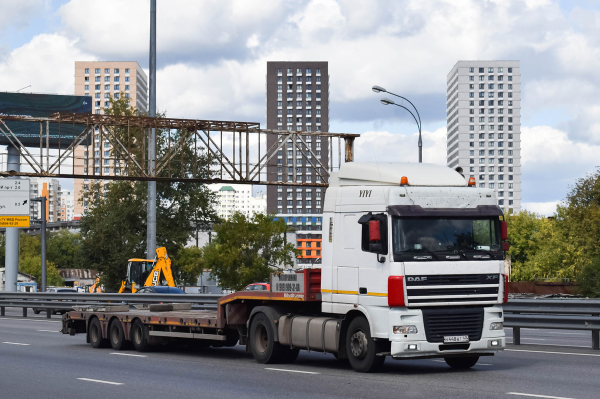 Москва, № Н 448 ВТ 40 — DAF XF95 FT