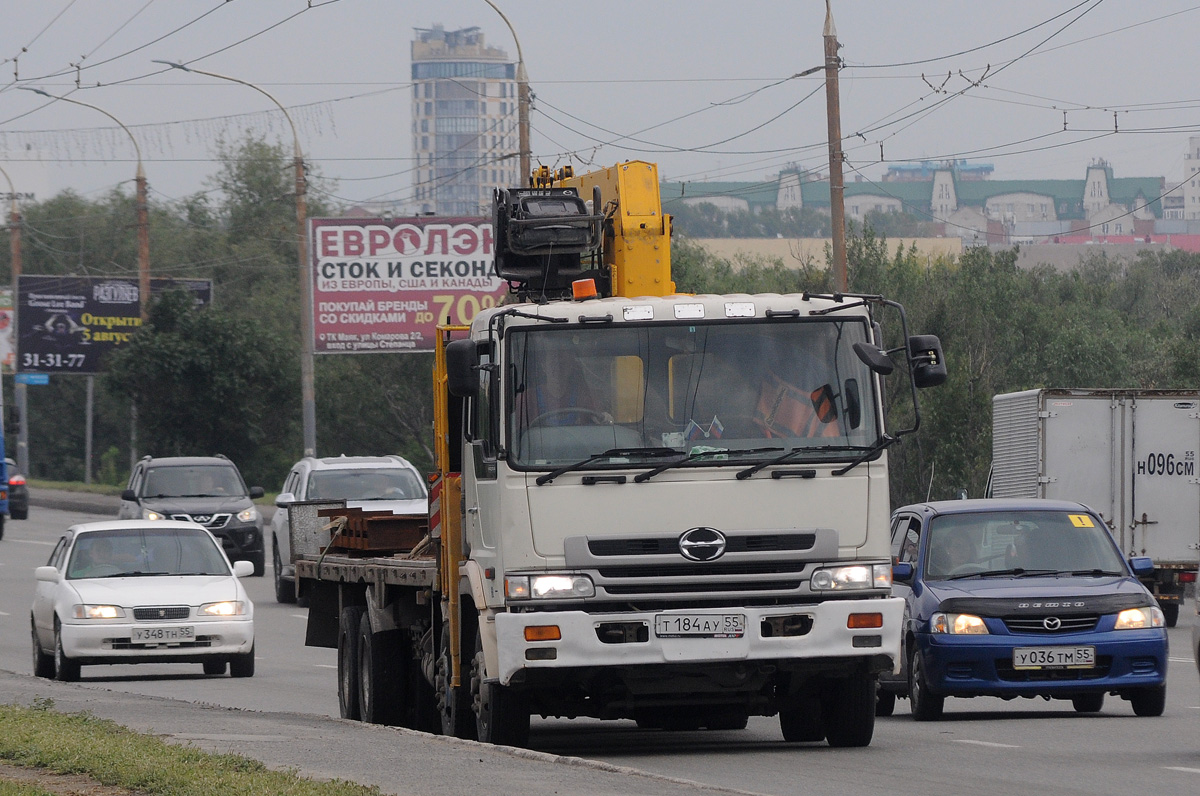 Омская область, № Т 184 АУ 55 — Hino Profia