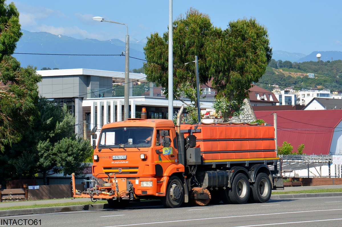 Краснодарский край, № Е 876 СУ 123 — КамАЗ-65115-L4