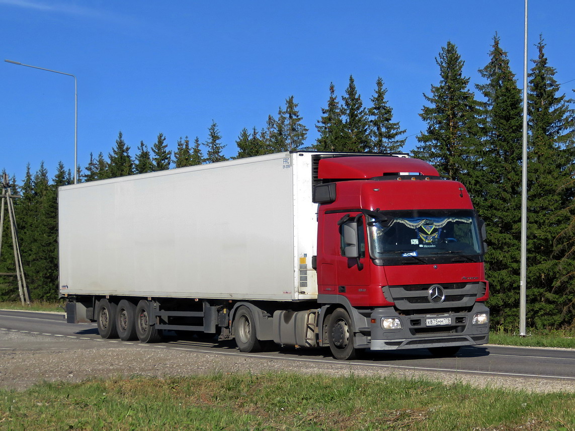 Санкт-Петербург, № Х 875 ММ 178 — Mercedes-Benz Actros '09 1841 [Z9M]