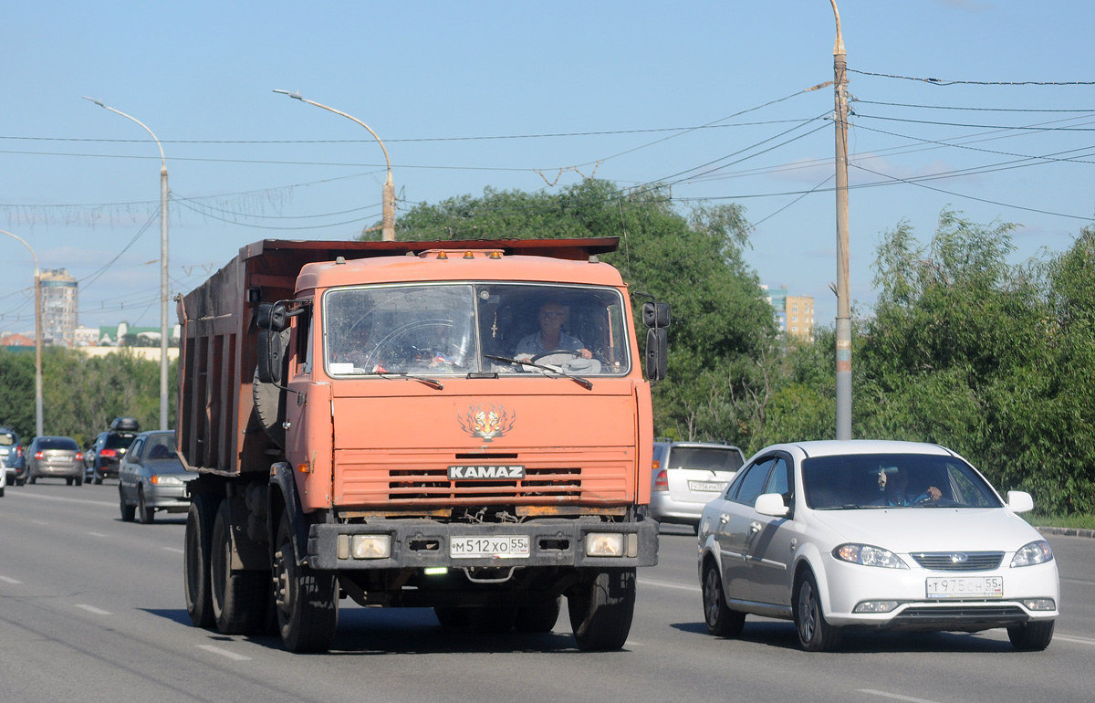 Омская область, № М 512 ХО 55 — КамАЗ-65115-02 [65115C]