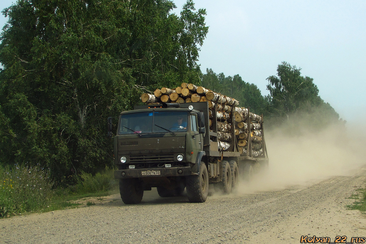 Алтайский край, № У 006 ТВ 22 — КамАЗ-43101