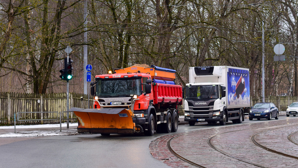 Латвия, № KF-4460 — Scania ('2011) P410