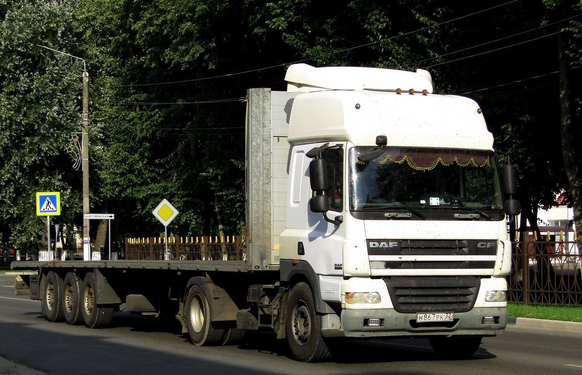 Брянская область, № Н 867 РК 32 — DAF CF85 FT