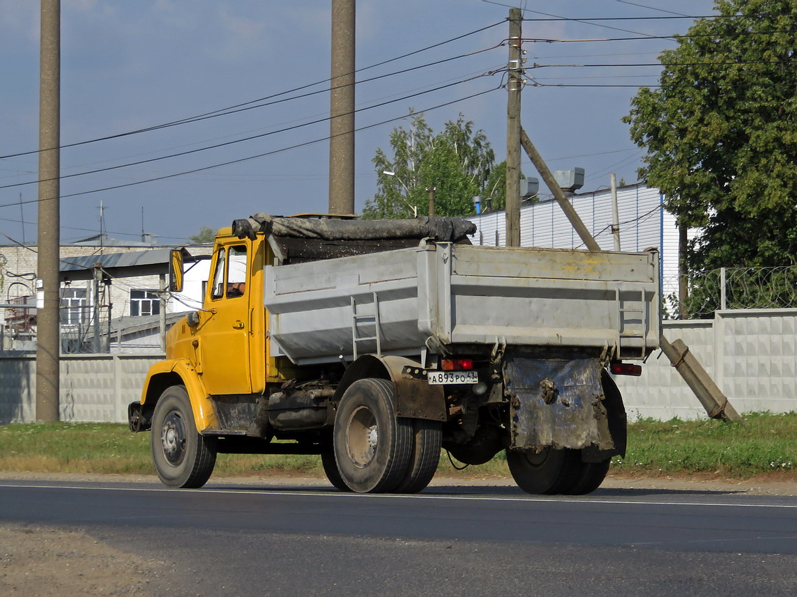 Кировская область, № А 893 РО 43 — ЗИЛ-494560