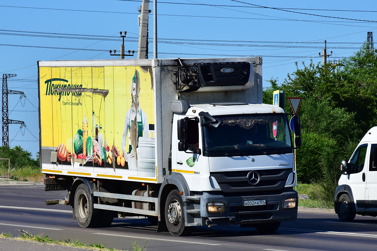 Волгоградская область, № А 002 РА 134 — Mercedes-Benz Axor 1823